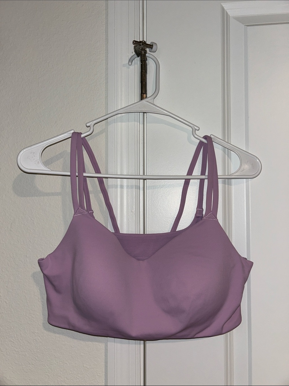 Avia Double-Strap Sports Bra in Lavender
